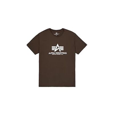 Alpha Industries Basic T-Shirt För Män Black Olive Alpha Industries Basic T-Shirt För Män Black Olive