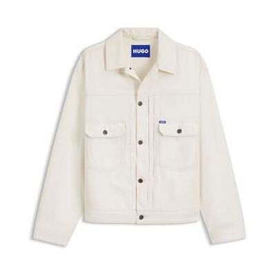 HUGO Herrjeans_jacket_L, Open White 119, XL HUGO Herrjeans_jacket_L, Open White 119, XL