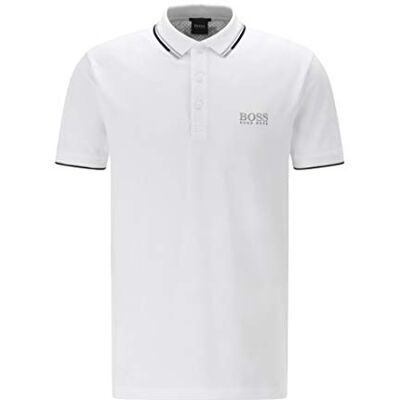 Boss Pikétröja för män Paddy Pro, vit100, XL Boss Pikétröja för män Paddy Pro, vit100, XL
