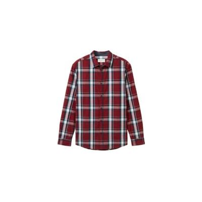 TOM TAILOR herrskjorta, 35988 – Bourgogne Big Check, M TOM TAILOR herrskjorta, 35988 – Bourgogne Big Check, M