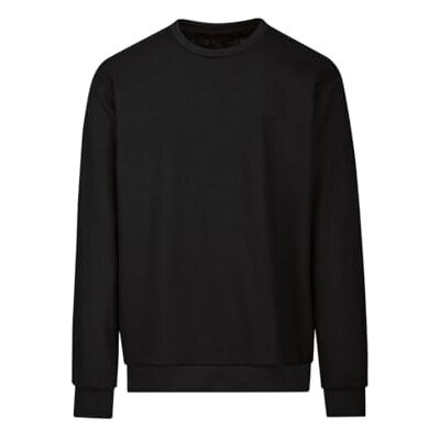 Trigema Sweatshirt i våffelutseende, svart, 3XL Trigema Sweatshirt i våffelutseende, svart, 3XL
