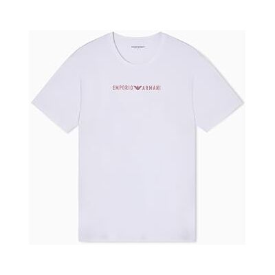 Giorgio Armani Herr PIMA bomull rund hals t-shirt vit L Giorgio Armani Herr PIMA bomull rund hals t-shirt vit L