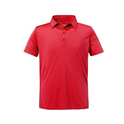Schöffel CIRC Polo Shirt Tauron M, röd, 50 SE Schöffel CIRC Polo Shirt Tauron M, röd, 50 SE
