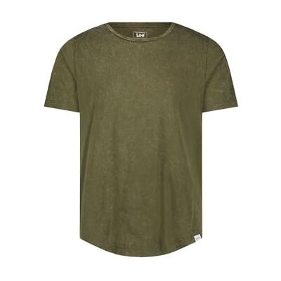 Lee T-shirt för män, OLIVNATT, XL Lee T-shirt för män, OLIVNATT, XL
