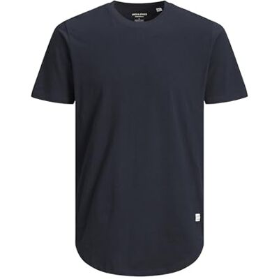 JACK & JONES JACK&JONES PLUS Men's JJENOA Tee SS Crew Neck NOOS PS t-shirt, Navy Blazer, 2XL JACK & JONES JACK&JONES PLUS Men's JJENOA Tee SS Crew Neck NOOS PS t-shirt, Navy Blazer, 2XL