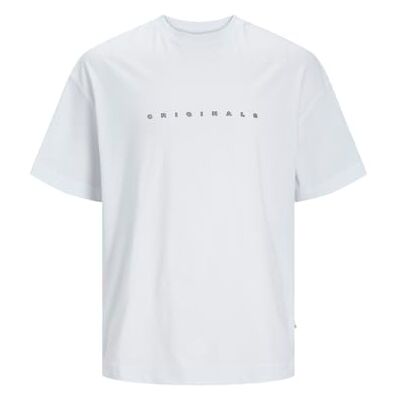 JACK & JONES JOREASTER Activity Tee SS Crew Neck, Buttercream/tryck: org, S JACK & JONES JOREASTER Activity Tee SS Crew Neck, Buttercream/tryck: org, S