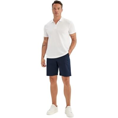DeFacto Herr Bermuda Chino Kurze Hosen-Stretch Jorts Hose Shorts Marinblå, 30 för Män, Marinblå, 28 DeFacto Herr Bermuda Chino Kurze Hosen-Stretch Jorts Hose Shorts Marinblå, 30 för Män, Marinblå, 28