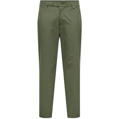 Only & Sons Onsflex Tapered 0367 Pants Noos, Kalamata, XS Only & Sons Onsflex Tapered 0367 Pants Noos, Kalamata, XS