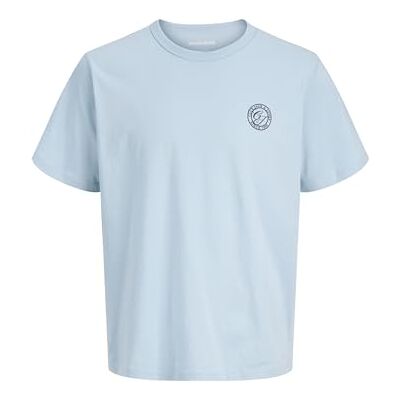 JACK & JONES Jjalliance Tee Ss Crew Neck, Himmelsk blå, XL JACK & JONES Jjalliance Tee Ss Crew Neck, Himmelsk blå, XL
