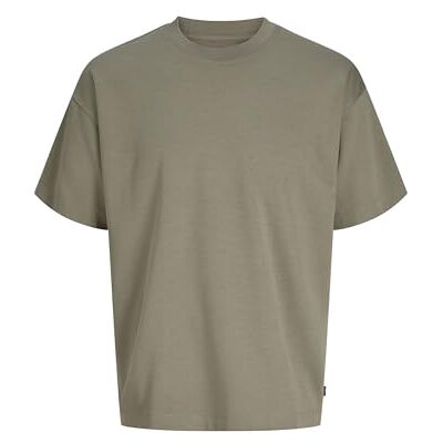 JACK & JONES T-shirt SS O-Neck Jjebarron Noos T-shirt med rund hals, Vetiver, XL herr JACK & JONES T-shirt SS O-Neck Jjebarron Noos T-shirt med rund hals, Vetiver, XL herr