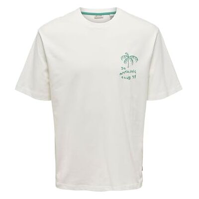 Only & Sons Onsmilo Sketch RLX Coast Ss Tee, Molndansare, XXL Only & Sons Onsmilo Sketch RLX Coast Ss Tee, Molndansare, XXL