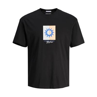 JACK & JONES JACK&JONES JORMARBELLA varumärke Tee SS Crew Neck, svart, S JACK & JONES JACK&JONES JORMARBELLA varumärke Tee SS Crew Neck, svart, S