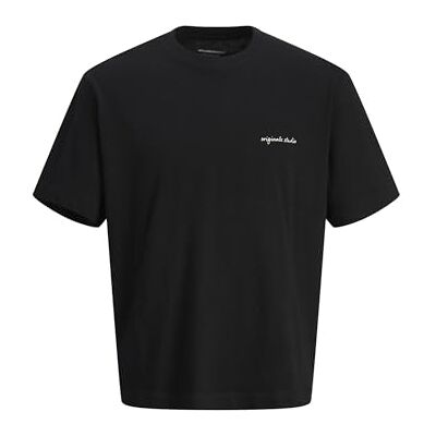 JACK & JONES Jormarrakesh Back Tee Ss Crew Neck, svart, M JACK & JONES Jormarrakesh Back Tee Ss Crew Neck, svart, M