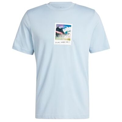 adidas För Män All Day I Dream About... Graphic Tee, Wonder Blue, M adidas För Män All Day I Dream About... Graphic Tee, Wonder Blue, M
