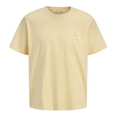 JACK & JONES Jjcorals Tee Ss Crew Neck, Solljus, XL JACK & JONES Jjcorals Tee Ss Crew Neck, Solljus, XL