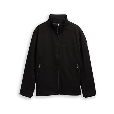 TOM TAILOR Herr 1047207 jacka, 29999-svart, M, 29999 Svart, M TOM TAILOR Herr 1047207 jacka, 29999-svart, M, 29999 Svart, M