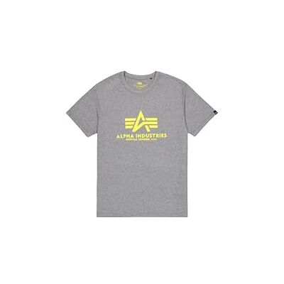 Alpha Industries Basic T-shirt för män Charcoal Heather Alpha Industries Basic T-shirt för män Charcoal Heather