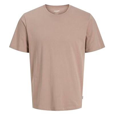 JACK & JONES Jjeorganic Basic Tee Ss O-Neck Noos, mocha meringue, L JACK & JONES Jjeorganic Basic Tee Ss O-Neck Noos, mocha meringue, L