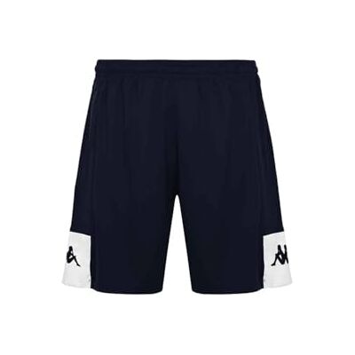 Kappa Daggo shorts för män, Marinblå, vit, L Kappa Daggo shorts för män, Marinblå, vit, L