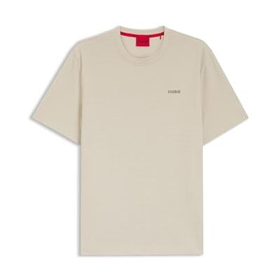 HUGO Pyjamas_T_Shirt för män, Ljusbeige 271, M HUGO Pyjamas_T_Shirt för män, Ljusbeige 271, M