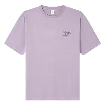 Springfield T-shirt för män, Lavendel, S Springfield T-shirt för män, Lavendel, S