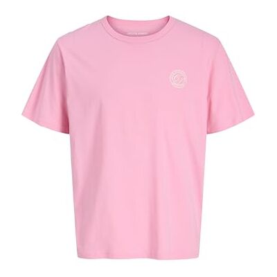 JACK & JONES Jjalliance Tee Ss Crew Neck, Prisma rosa, L JACK & JONES Jjalliance Tee Ss Crew Neck, Prisma rosa, L