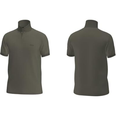 Boss Polo för män, Mörkbeige 257, S Boss Polo för män, Mörkbeige 257, S