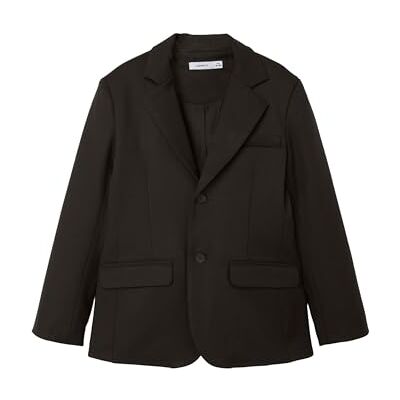 NAME IT Pojkar Nkmriramel Noos Blazer, svart, 164 NAME IT Pojkar Nkmriramel Noos Blazer, svart, 164