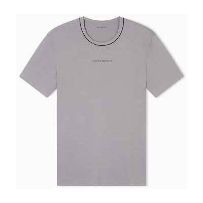 Giorgio Armani Herr Crew Neck T-shirt, stål, S Giorgio Armani Herr Crew Neck T-shirt, stål, S