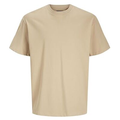 JACK & JONES Jprblaharvey Tee Ss Crew Neck Zcph T-shirt, Travertin, M JACK & JONES Jprblaharvey Tee Ss Crew Neck Zcph T-shirt, Travertin, M
