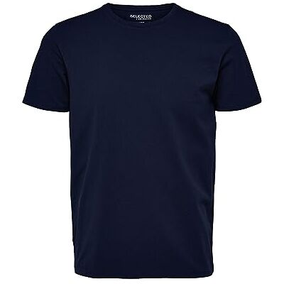 SELECTED HOMME SELETED HOMME Herr SLHAEL SS O-NECK Tee B NOOS T-shirt, Navy Blazer, S, marinblå blazer, S SELECTED HOMME SELETED HOMME Herr SLHAEL SS O-NECK Tee B NOOS T-shirt, Navy Blazer, S, marinblå blazer, S