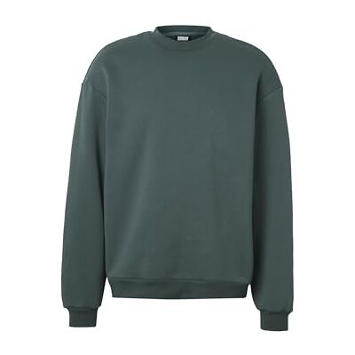 Urban Classics Fluffy Crewneck, Flaskgrön, M Urban Classics Fluffy Crewneck, Flaskgrön, M