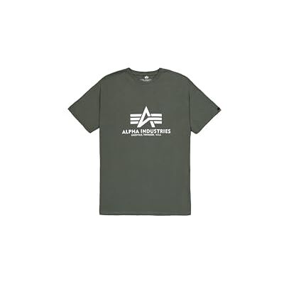 Alpha Industries Basic T-shirt för män Dark Olive Alpha Industries Basic T-shirt för män Dark Olive