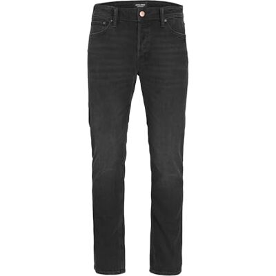 JACK & JONES JACK&JONES PLUS JJIMIKE JJORIGINAL SBD 425 NOOS PLS, Svart denim, 40W x 32L JACK & JONES JACK&JONES PLUS JJIMIKE JJORIGINAL SBD 425 NOOS PLS, Svart denim, 40W x 32L
