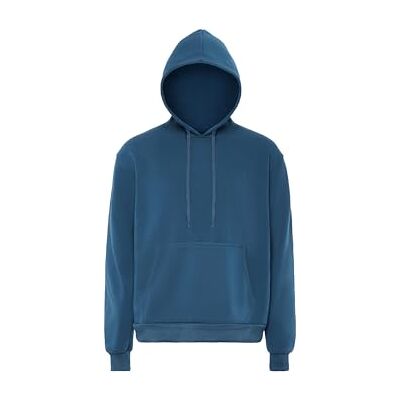 tuffman sweatshirt med huva för män, Mörk turkos, L tuffman sweatshirt med huva för män, Mörk turkos, L