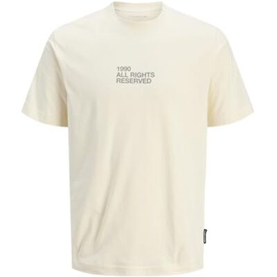 JACK & JONES Jcodynamic Back Print Tee Ss Crew Neck, Söt majs, L JACK & JONES Jcodynamic Back Print Tee Ss Crew Neck, Söt majs, L
