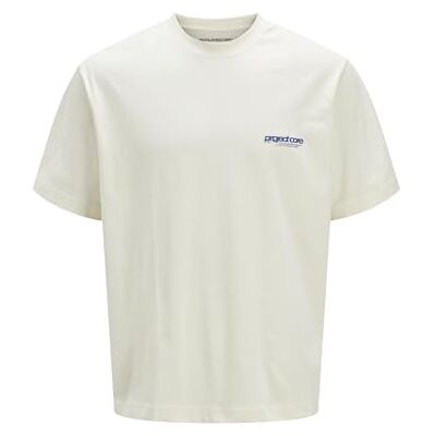 JACK & JONES Jcounion Back Print Tee Ss Crew Noos, Söt majs, L JACK & JONES Jcounion Back Print Tee Ss Crew Noos, Söt majs, L