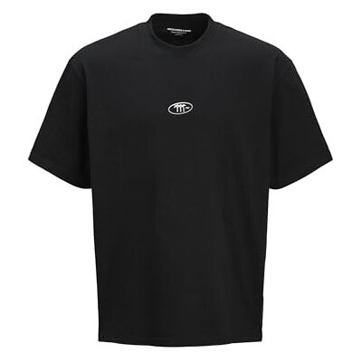 JACK & JONES herr Jcoretreat text Back Tee Ss Crew Neck, svart, L JACK & JONES herr Jcoretreat text Back Tee Ss Crew Neck, svart, L