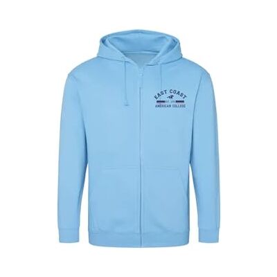 AMERICAN COLLEGE USA Tröja tröja med tryck varma kläder blandade män och kvinnor casual modell ACSZW2 himmelsblå S, turkos, S AMERICAN COLLEGE USA Tröja tröja med tryck varma kläder blandade män och kvinnor casual modell ACSZW2 himmelsblå S, turkos, S