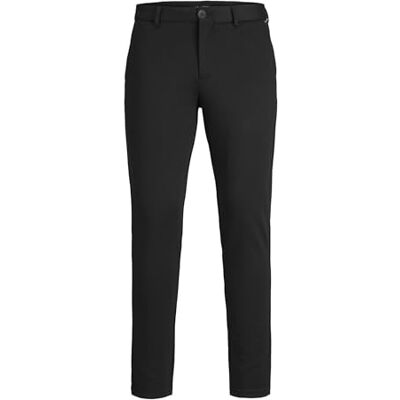 JACK & JONES Chino byxor slim fit chinos byxor, svart, 28W / 32L JACK & JONES Chino byxor slim fit chinos byxor, svart, 28W / 32L