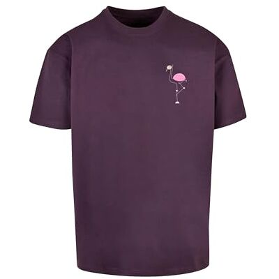 MERCHCODE T-shirt för män 100% bomull lila S, Lila, S MERCHCODE T-shirt för män 100% bomull lila S, Lila, S