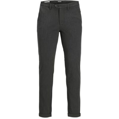 JACK & JONES Chino byxor slim fit chinos byxor, mörkgrå, 30W / 34L JACK & JONES Chino byxor slim fit chinos byxor, mörkgrå, 30W / 34L