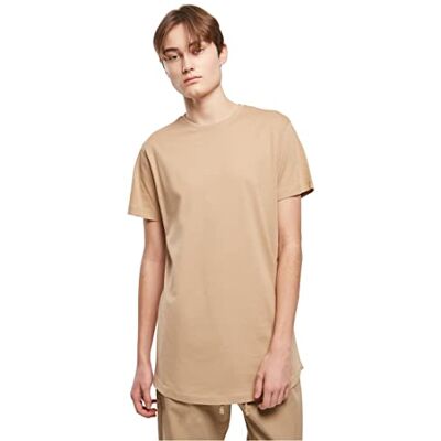 Urban Classics herr Formad lång te, Unionbeige, M Urban Classics herr Formad lång te, Unionbeige, M
