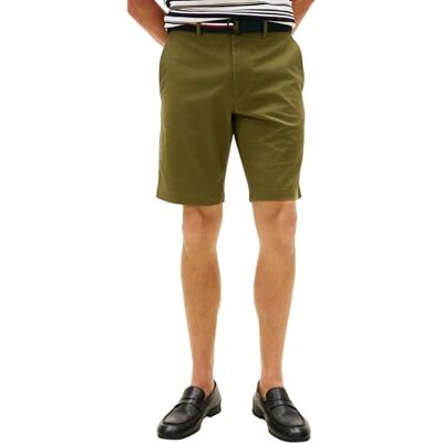 Tommy Hilfiger herr Denton 9,5 tum Ess twill W/bälte MW0MW42349, grön, 36W/Nil Tommy Hilfiger herr Denton 9,5 tum Ess twill W/bälte MW0MW42349, grön, 36W/Nil