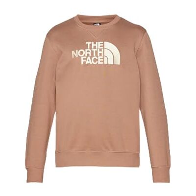 The North Face Drew Peak Crew Tröja för män, Latte/Gravel, S The North Face Drew Peak Crew Tröja för män, Latte/Gravel, S