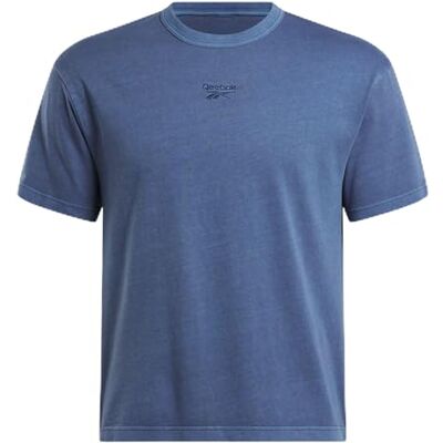 Reebok mäns Id Energy-Ree-Tvättad T-shirt, Uniblu, XS Reebok mäns Id Energy-Ree-Tvättad T-shirt, Uniblu, XS
