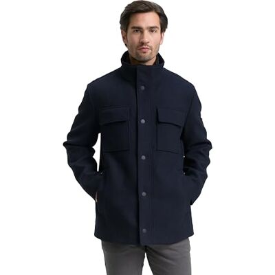 TOM TAILOR Herr 1046984 jacka, 10668-Sky Captain Blue, M, 10668 – himmelskaptensblå, M TOM TAILOR Herr 1046984 jacka, 10668-Sky Captain Blue, M, 10668 – himmelskaptensblå, M