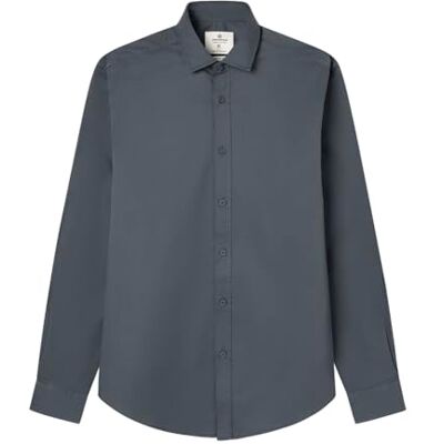 Springfield Twill Color Daily Elastan herrskjorta, Horisont blå, L Springfield Twill Color Daily Elastan herrskjorta, Horisont blå, L