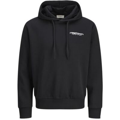 JJ REBEL herr Jrebzack Sweat Hood Sn, svart, XL JJ REBEL herr Jrebzack Sweat Hood Sn, svart, XL