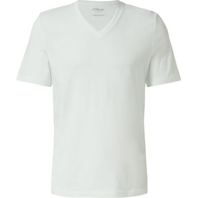 s.Oliver V-ringad T-shirt, 0100, L s.Oliver V-ringad T-shirt, 0100, L